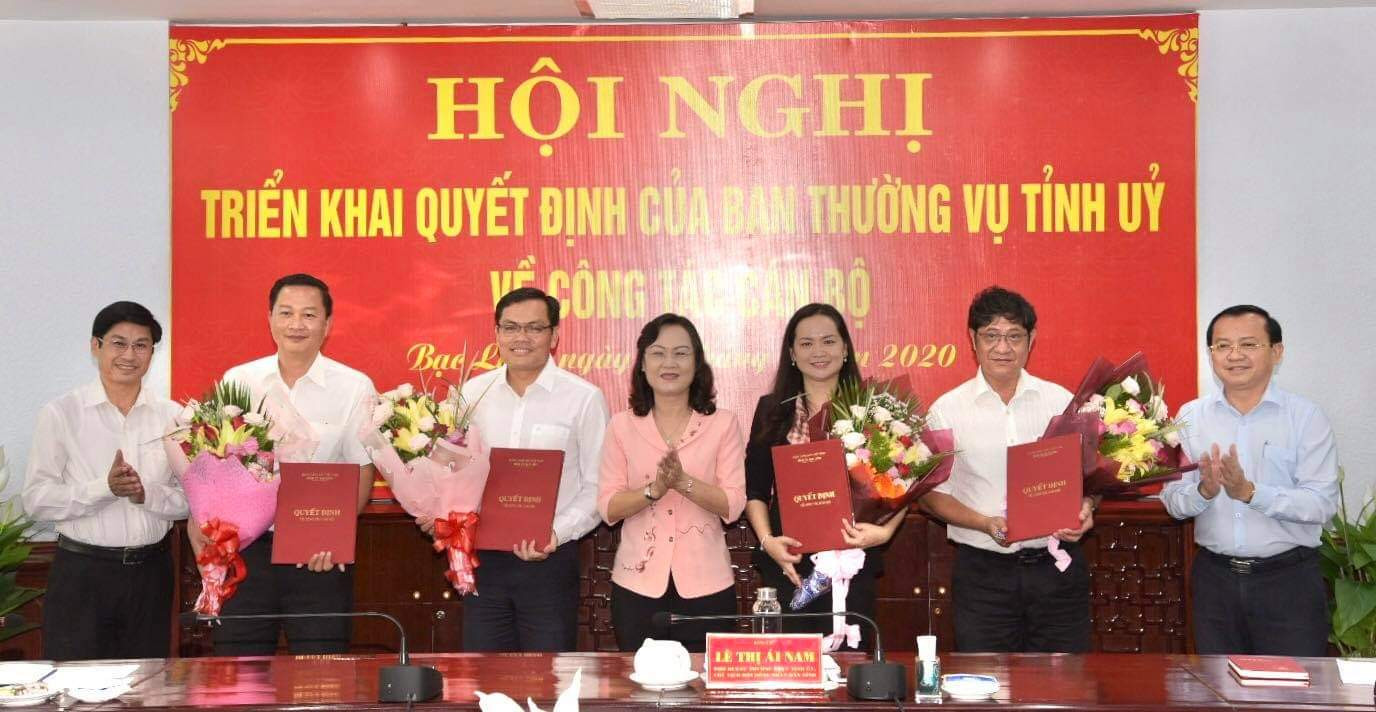 Ban thường vụ Tỉnh ủy Bạc Liêu điều động nhiều cán bộ ảnh 5