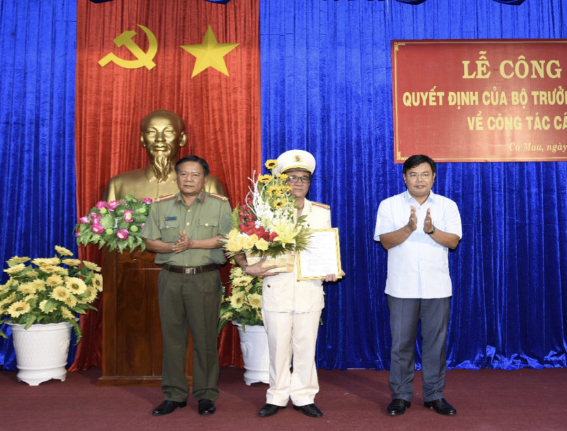 Cà Mau có tân Phó Giám đốc Công an ảnh 1