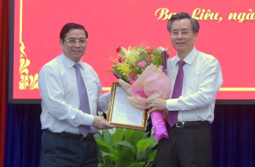 Bí thư Hậu Giang làm Bí thư Tỉnh ủy Bạc Liêu ảnh 1