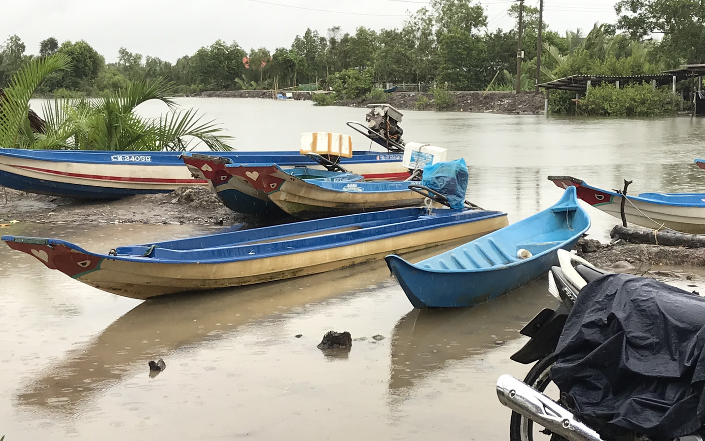 Mưa kéo dài, gây ngập trên diện rộng ở Cà Mau ảnh 5