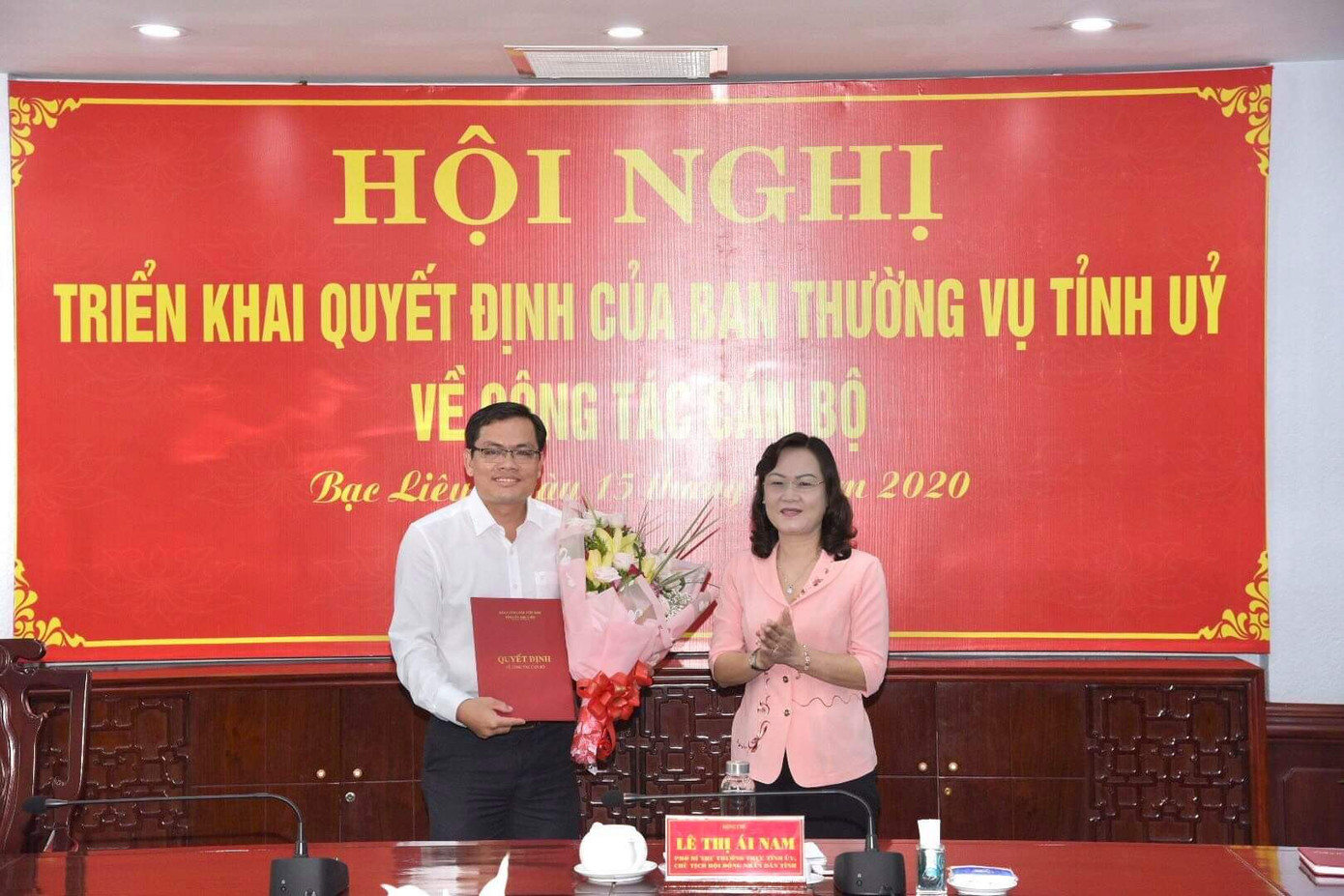Ban thường vụ Tỉnh ủy Bạc Liêu điều động nhiều cán bộ ảnh 3