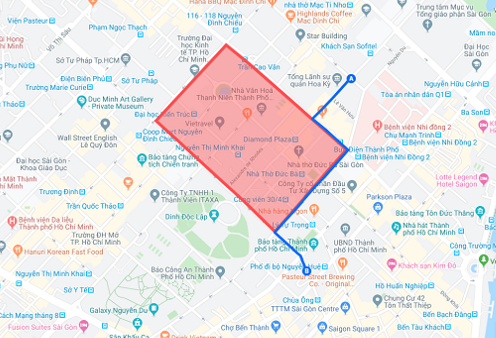 Cấm hàng loạt tuyến đường trung tâm TPHCM ngày cuối tuần ảnh 1