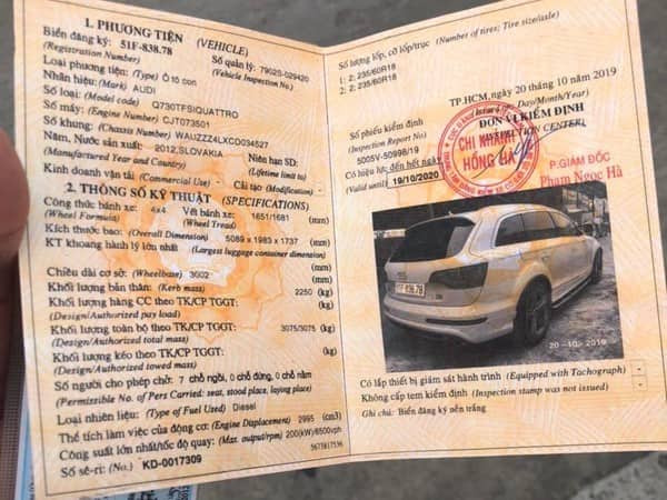 Hai xe sang Audi Q7 trùng biển số ở Đồng Nai: Công an nhập cuộc ảnh 2