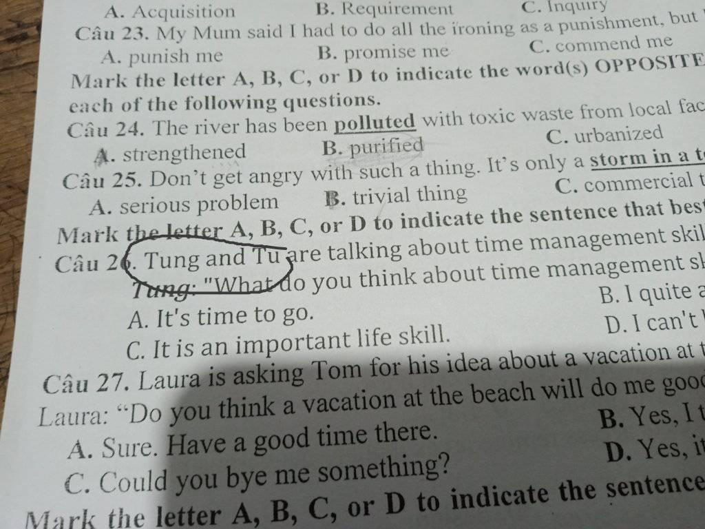 Đề kiểm tra cũng bắt trend drama: Thầy cô đặt câu hỏi về Sơn Tùng M-TP và Hải Tú? ảnh 2