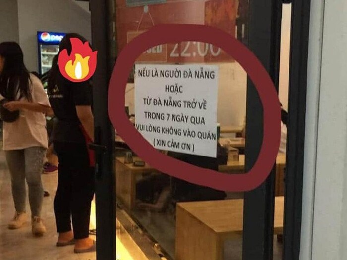 Quán mì treo biển đề nghị “người Đà Nẵng không vào quán” khiến dân mạng tranh cãi gay gắt ảnh 1