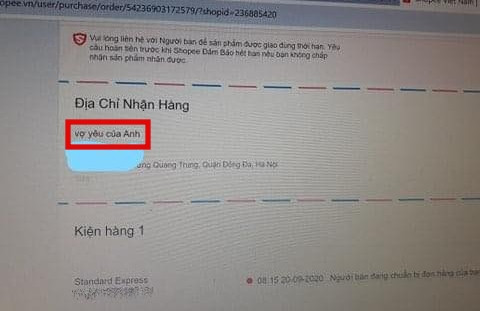 Cô gái được anh shipper gọi “vợ yêu của anh ra nhận đồ”, khi biết lý do ai cũng buồn cười ảnh 1
