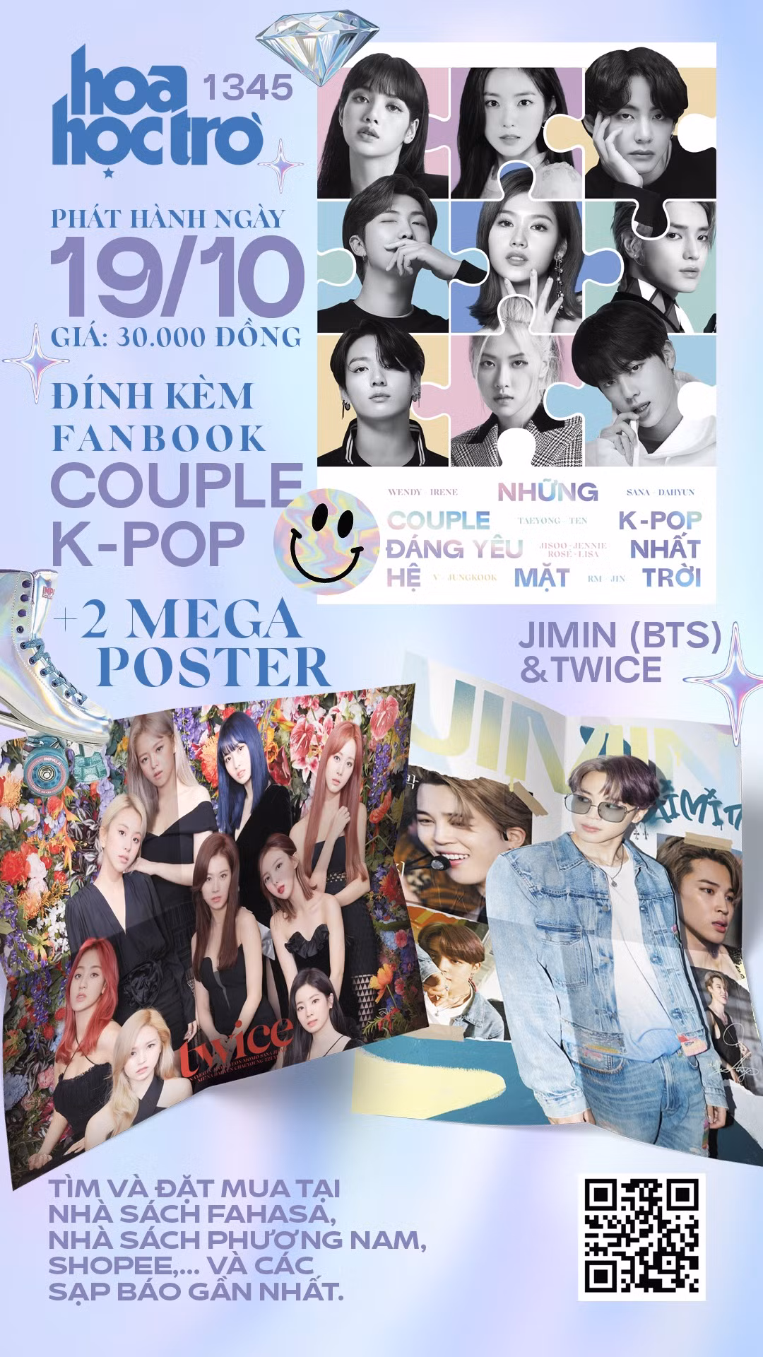 Hoa Học Trò 1345: Giỏ đựng hạt mầm tươi sáng, tặng ngay fanbook Những couple K-Pop ảnh 2