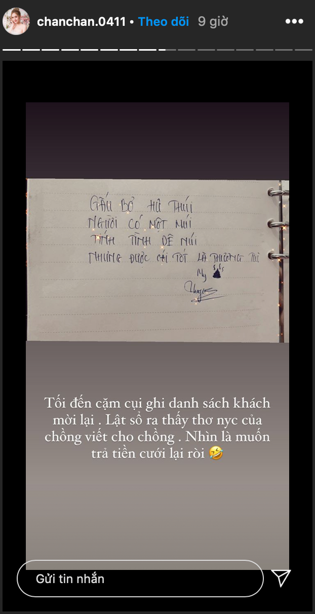 Sau đám cưới 2 ngày, Xoài Non phát hiện bài thơ tình từ người yêu cũ của Xemesis ảnh 2