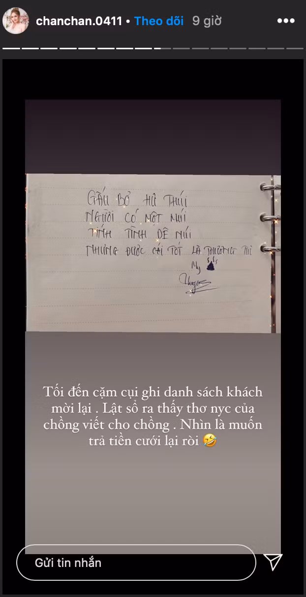 Sau đám cưới 2 ngày, Xoài Non phát hiện bài thơ tình từ người yêu cũ của Xemesis ảnh 2