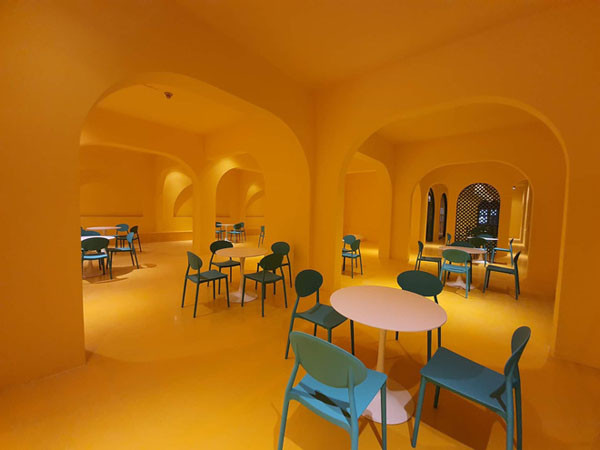 Điểm check-in hot mới tại Đà Lạt: Căng-tin đại học mà ngỡ bối cảnh phim trường ảnh 3