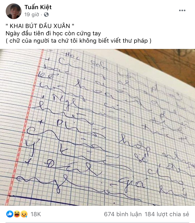 Tình hình đi học những ngày đầu năm: Hào hứng lì xì nhau, có teen quên cách cầm bút ảnh 1