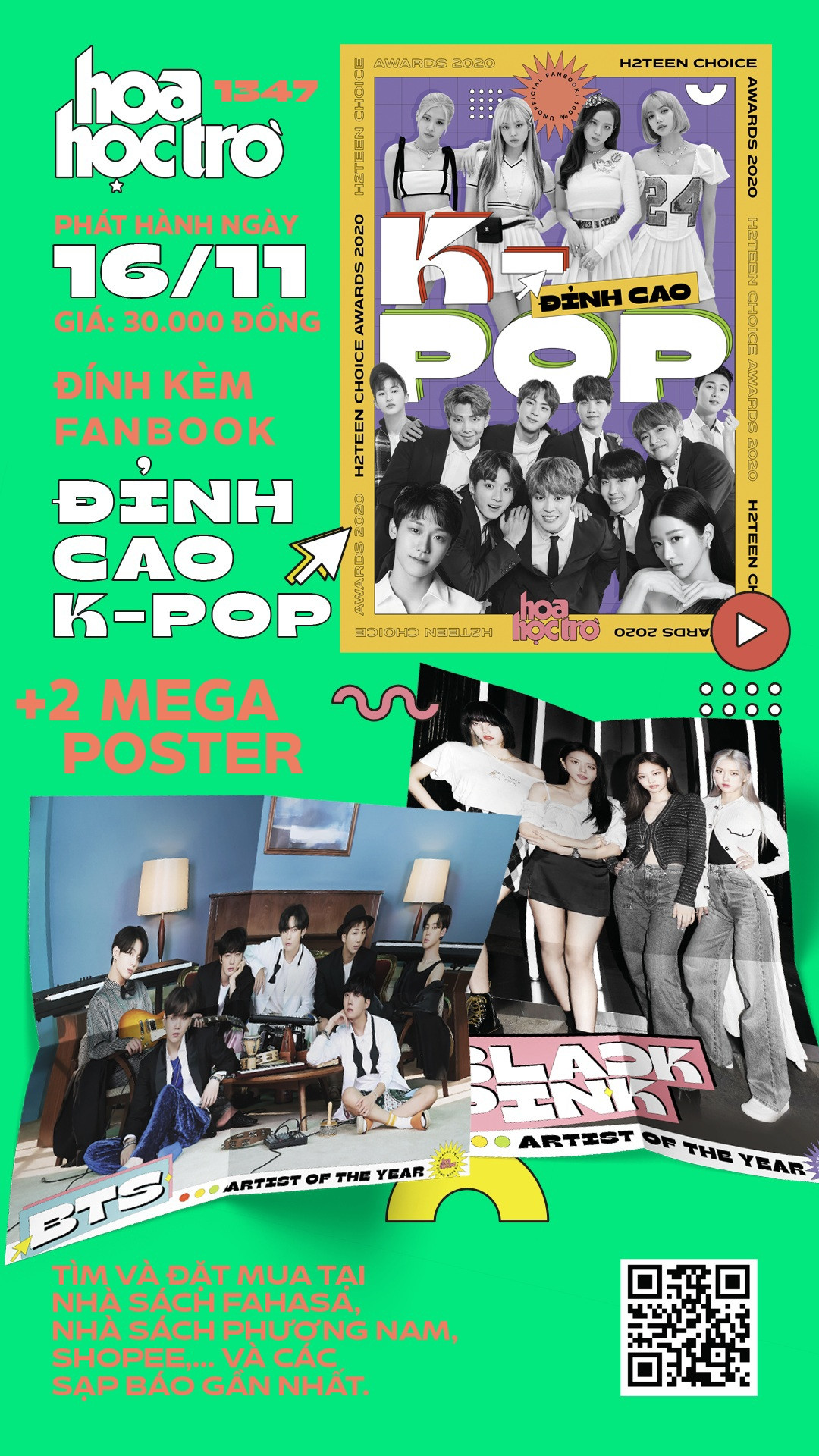 Hoa Học Trò 1347: Những ngọn đèn rực sáng, tặng ngay fanbook “Đỉnh cao K-Biz“ ảnh 2