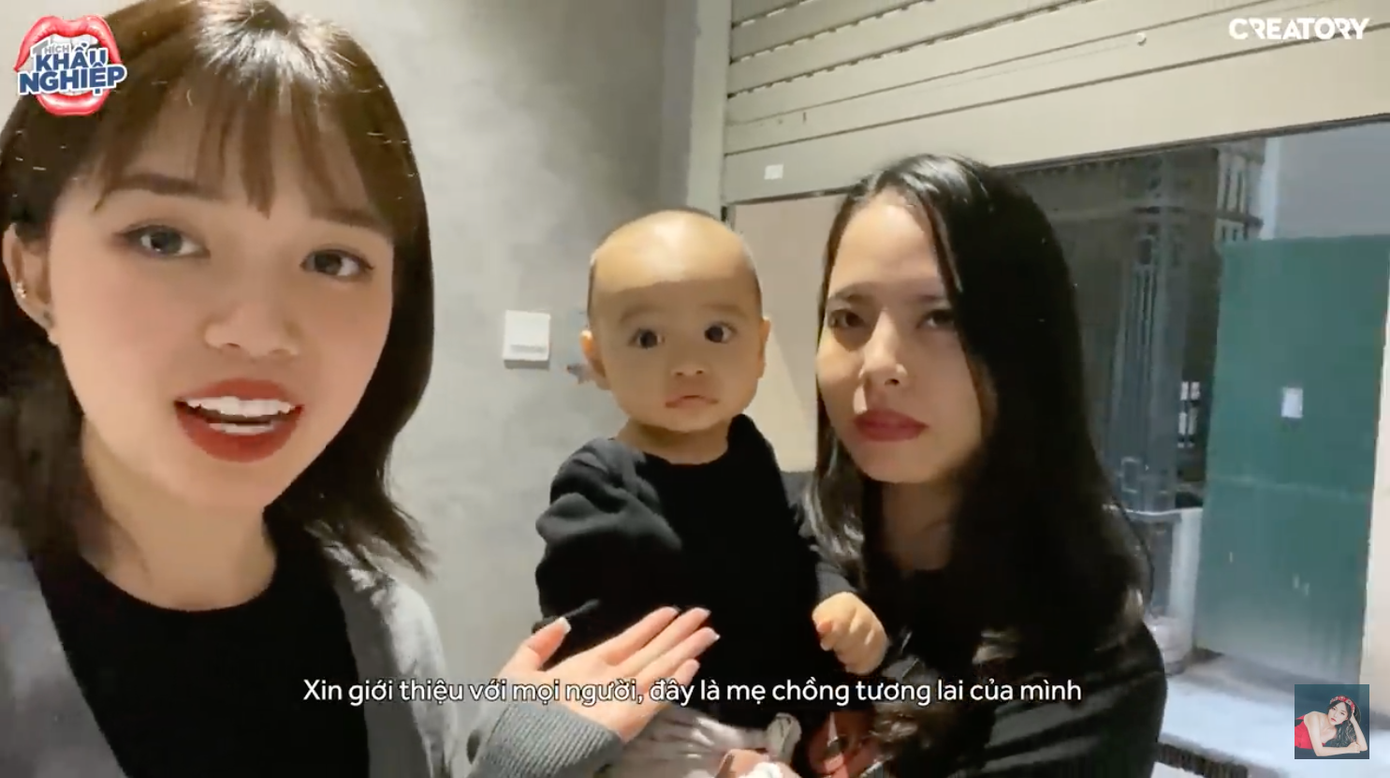 Linh Ngọc Đàm “đột nhập” căn nhà hàng chục tỉ của Độ Mixi, gọi “tộc trưởng” là “bố chồng“ ảnh 2