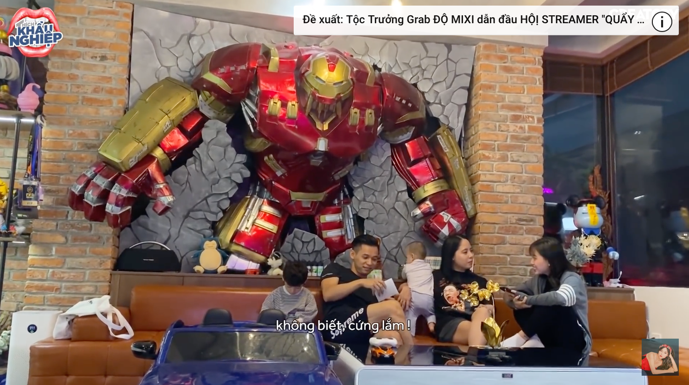 Linh Ngọc Đàm “đột nhập” căn nhà hàng chục tỉ của Độ Mixi, gọi “tộc trưởng” là “bố chồng“ ảnh 6