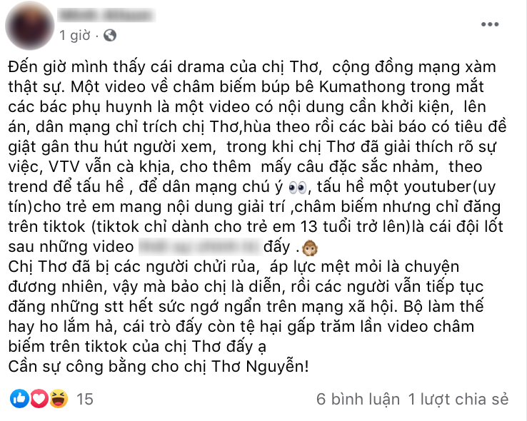 Netizen xôn xao khi xuất hiện group Facebook “đòi lại công bằng cho Thơ Nguyễn“ ảnh 2