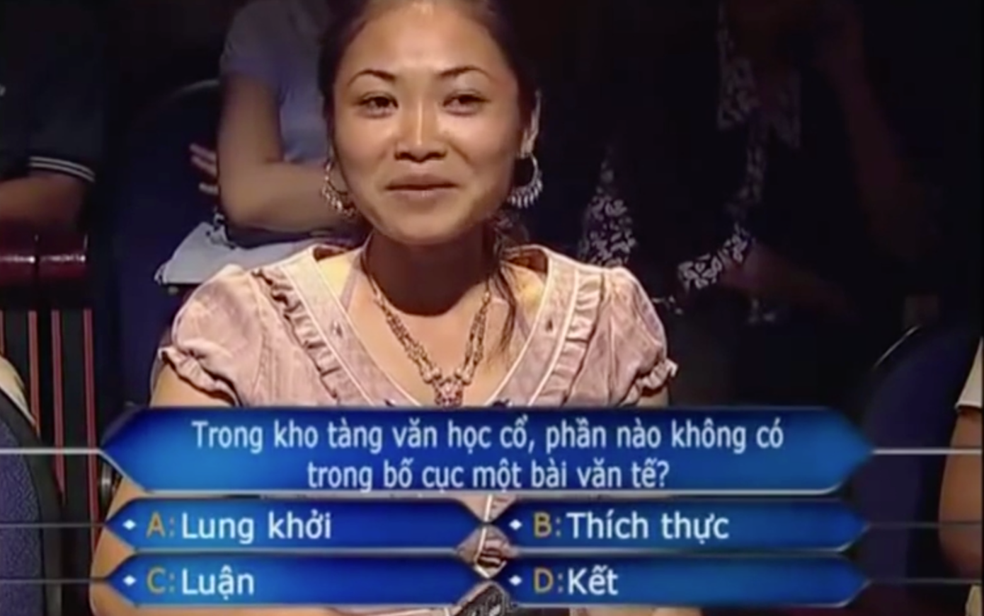 Người chơi Lê Anh đến với chương trình Ai Là Triệu Phú cùng với vợ của mình. Ai là người lập kỷ lục trả lời đúng 14 câu trong “Ai Là Triệu Phú” trước chàng phượt thủ? ảnh 1