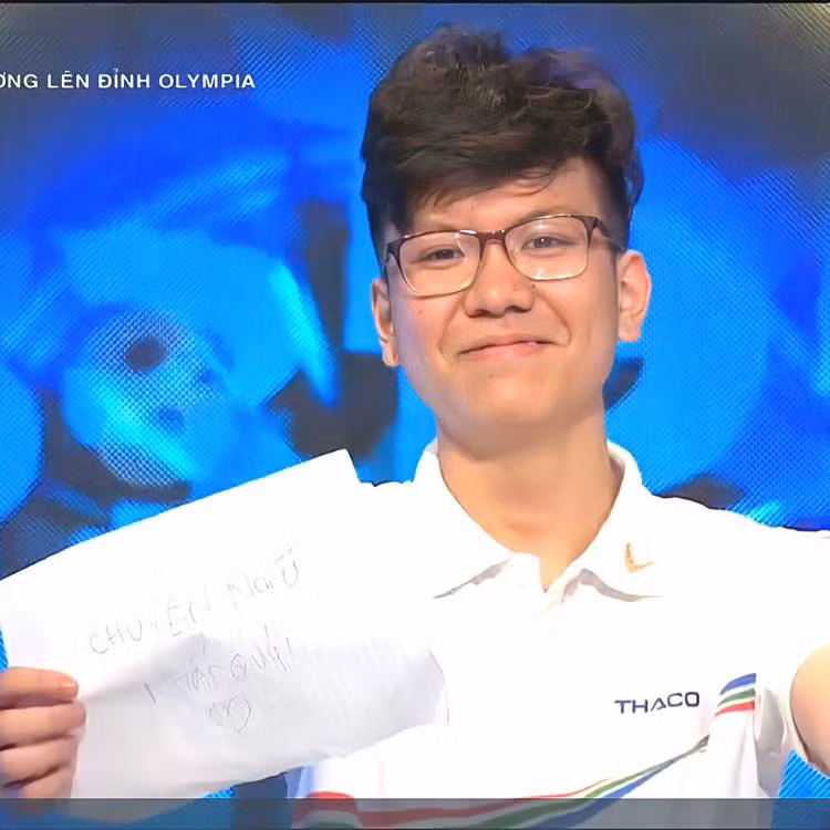 Thí sinh bị cho là “coi thường đối thủ” lọt vào Chung kết năm “Đường Lên Đỉnh Olympia“ ảnh 1