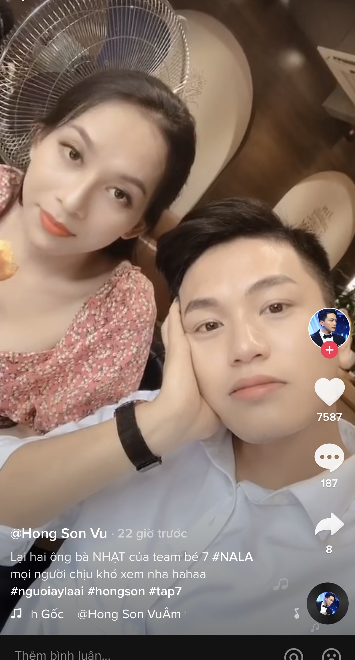 Chàng bác sĩ điển trai “Người Ấy Là Ai” đăng clip “thả thính” cùng nữ chính chuyển giới ảnh 2