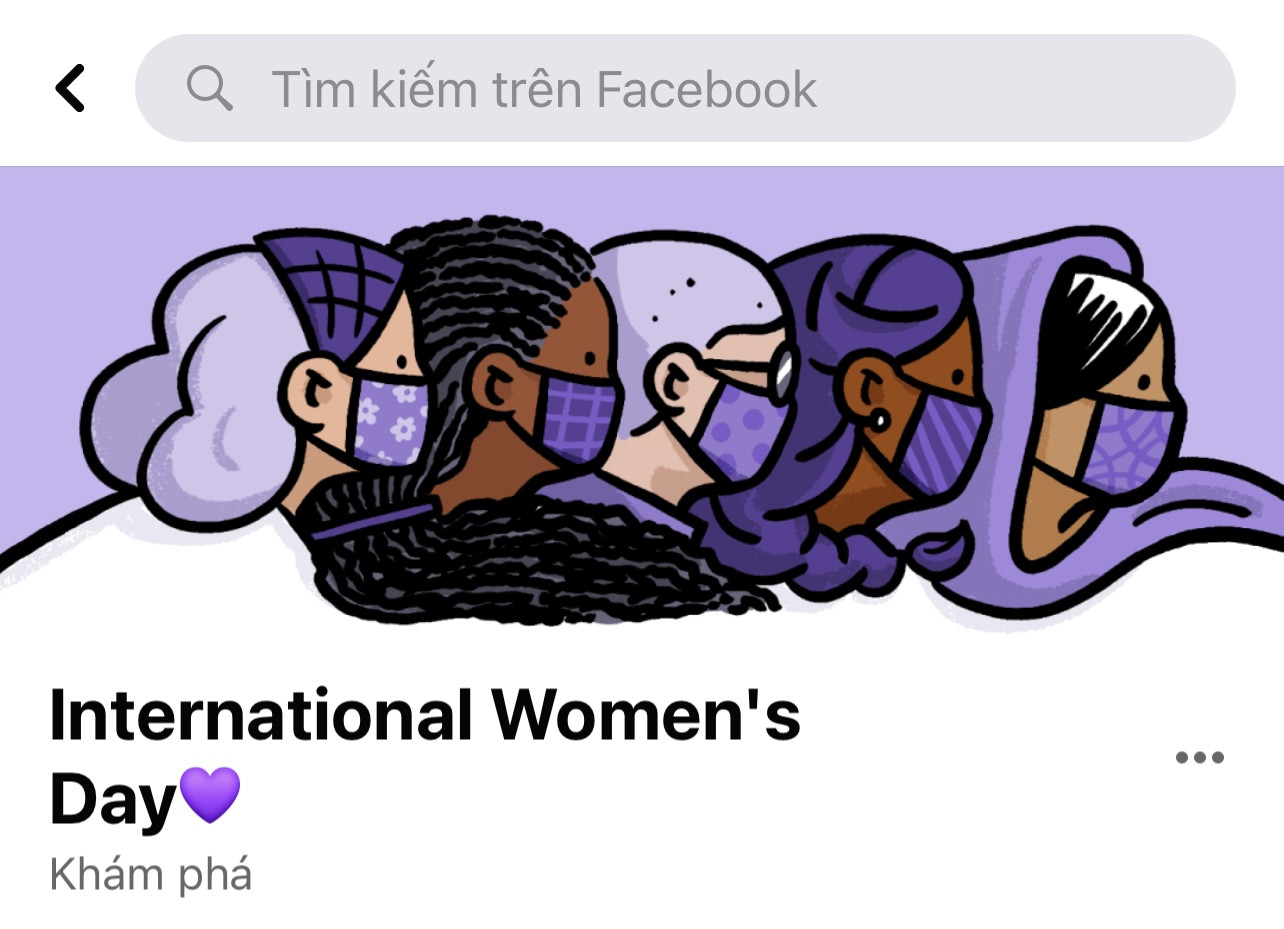 Facebook, Google mừng ngày Quốc tế Phụ nữ 8/3: Chỉ cần nhấn vào logo là thấy điều đặc biệt ảnh 2