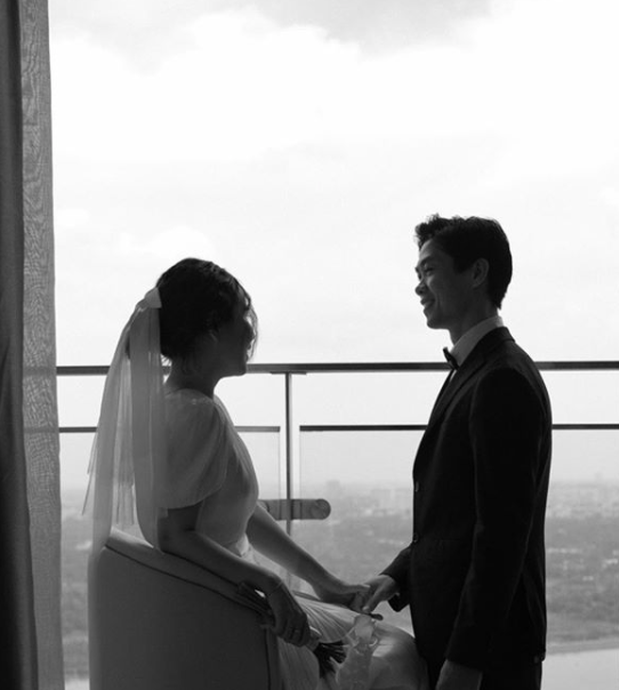 Ngắm bộ ảnh cưới ngập tràn hạnh phúc của cặp đôi Công Phượng và Viên Minh ảnh 2