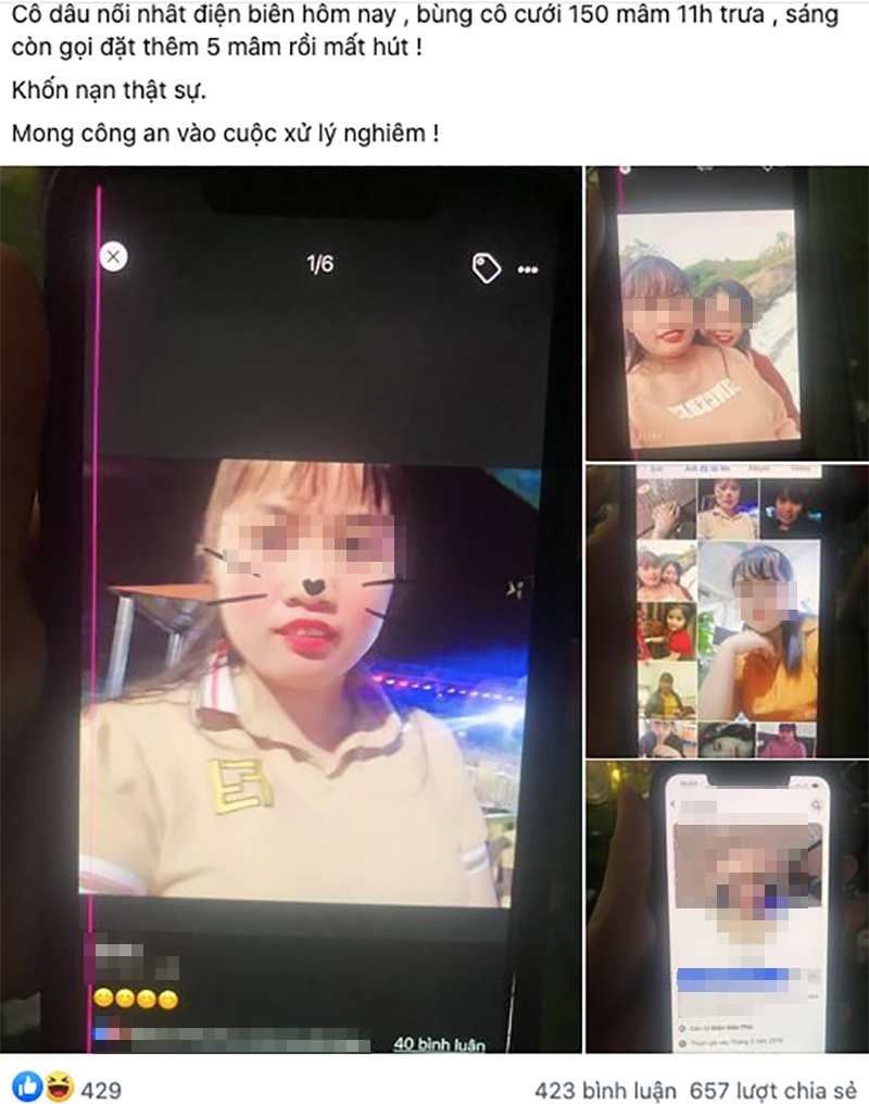 Cô gái bỗng nhận chỉ trích gay gắt của dân mạng vì bị nhầm lẫn với cô dâu “bùng” cỗ cưới ảnh 1