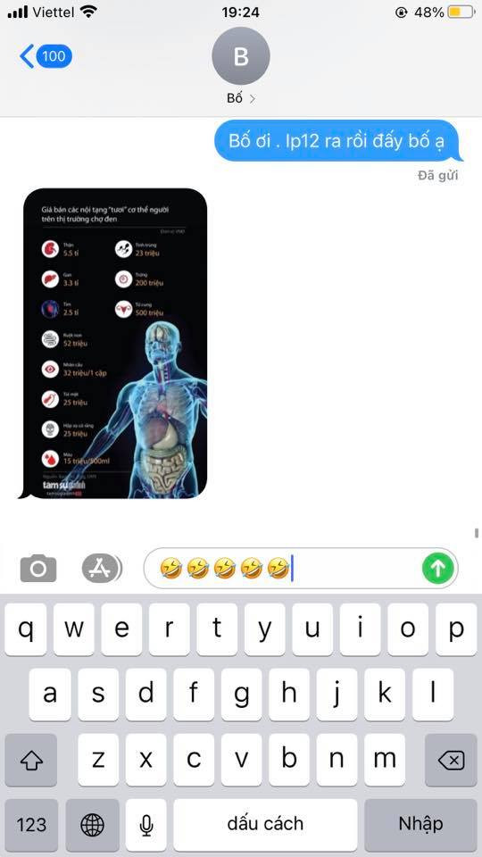 Thử thách mới: Nhắn tin cho phụ huynh hỏi mua iPhone 12 và những cái kết bất ngờ ảnh 3