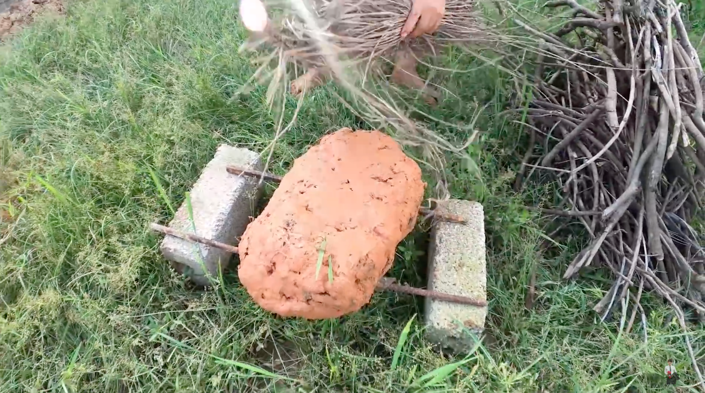 Sau khi bị phạt vì nấu cháo gà nguyên lông, Hưng Vlog lại gây tranh cãi với món gà mới ảnh 4