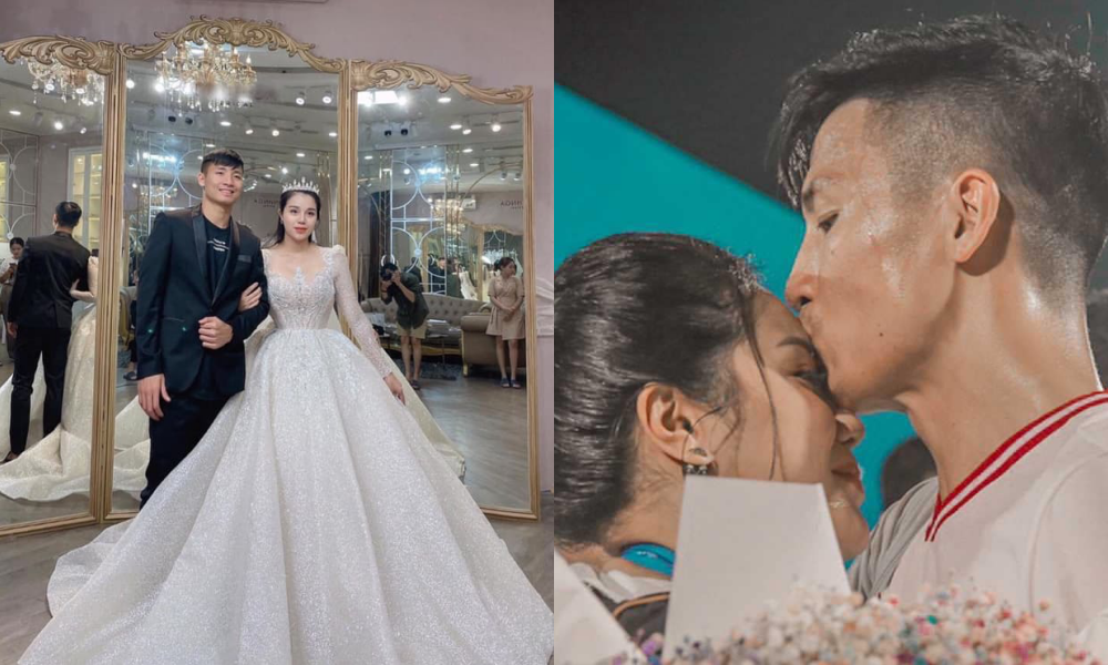 Ảnh cưới của Bùi Tiến Dũng - Khánh Linh: Bộ váy cô dâu khiến dân mạng choáng ngợp! ảnh 8