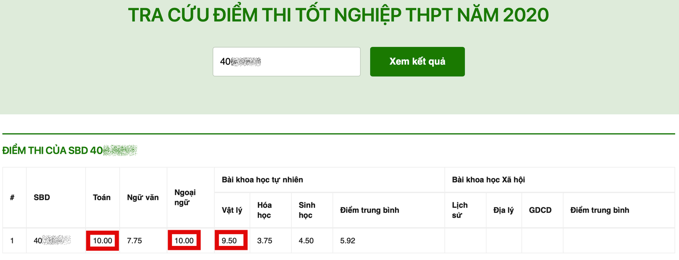 Lộ diện thủ khoa khối A1 với 2 điểm 10, “quán quân” khối B với số điểm tuyệt đối 30/30 ảnh 1