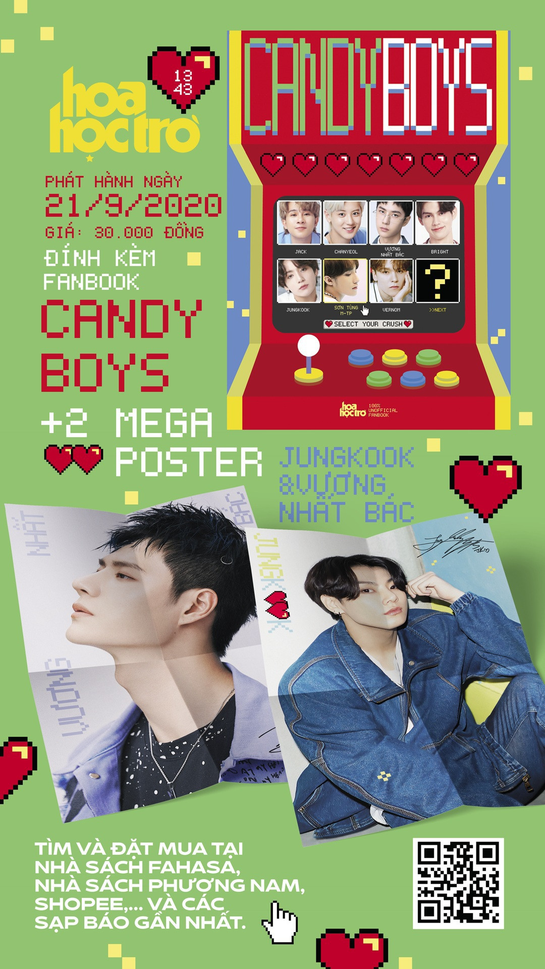 Hoa Học Trò 1343: Mở mắt thấy cầu vồng, tặng ngay fanbook khổ lớn Candy Boys ảnh 1