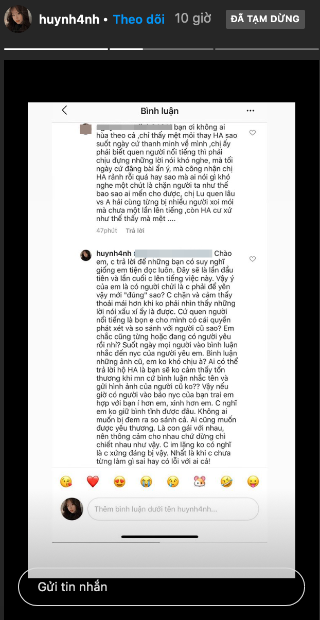 Bạn gái mới của Quang Hải không muốn bị so sánh với Nhật Lê, thẳng tay “block” anti-fan ảnh 3