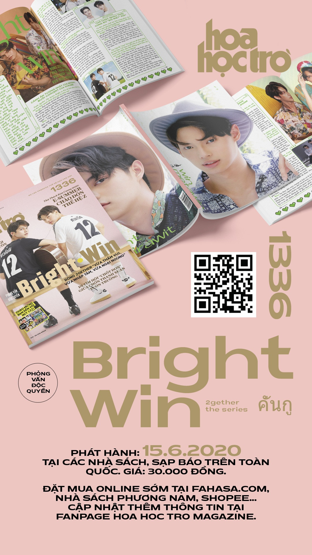 Hoa Học Trò 1336: Cuộc hẹn mùa Hè ngọt ngào cùng BrightWin, tặng fanbook NCT 127 ảnh 2