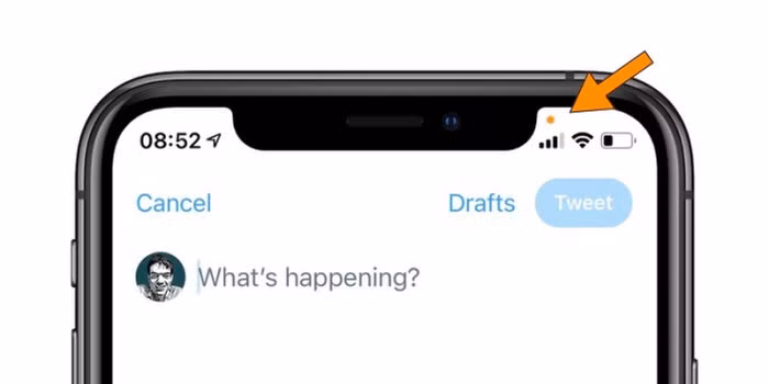 Chấm tròn cam và xanh xuất hiện trên iPhone sau khi cập nhật iOS 14 có ý nghĩa gì? ảnh 1