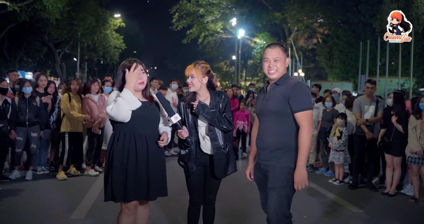 Những gương mặt phỏng vấn, ghép đôi đường phố nổi bật được cộng đồng mạng yêu thích ảnh 1