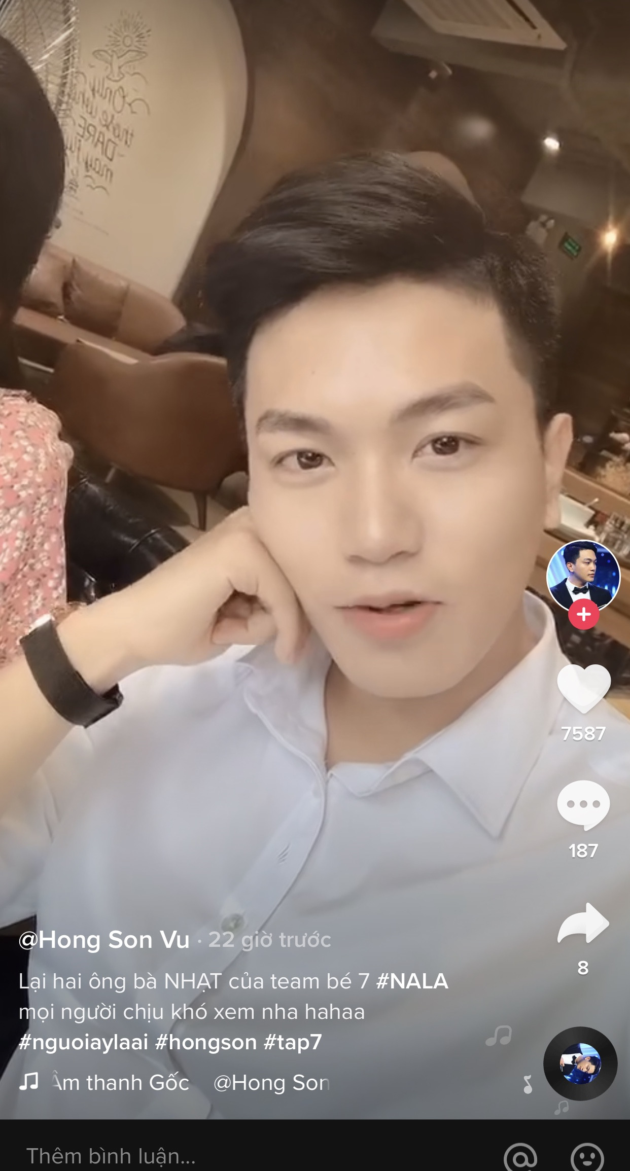 Chàng bác sĩ điển trai “Người Ấy Là Ai” đăng clip “thả thính” cùng nữ chính chuyển giới ảnh 3