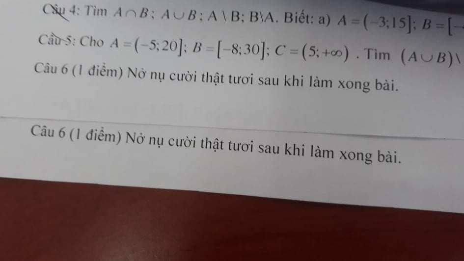 Đề kiểm tra cực “độc” của thầy giáo dạy Toán: Teen muốn được điểm cao thì phải... cười! ảnh 1