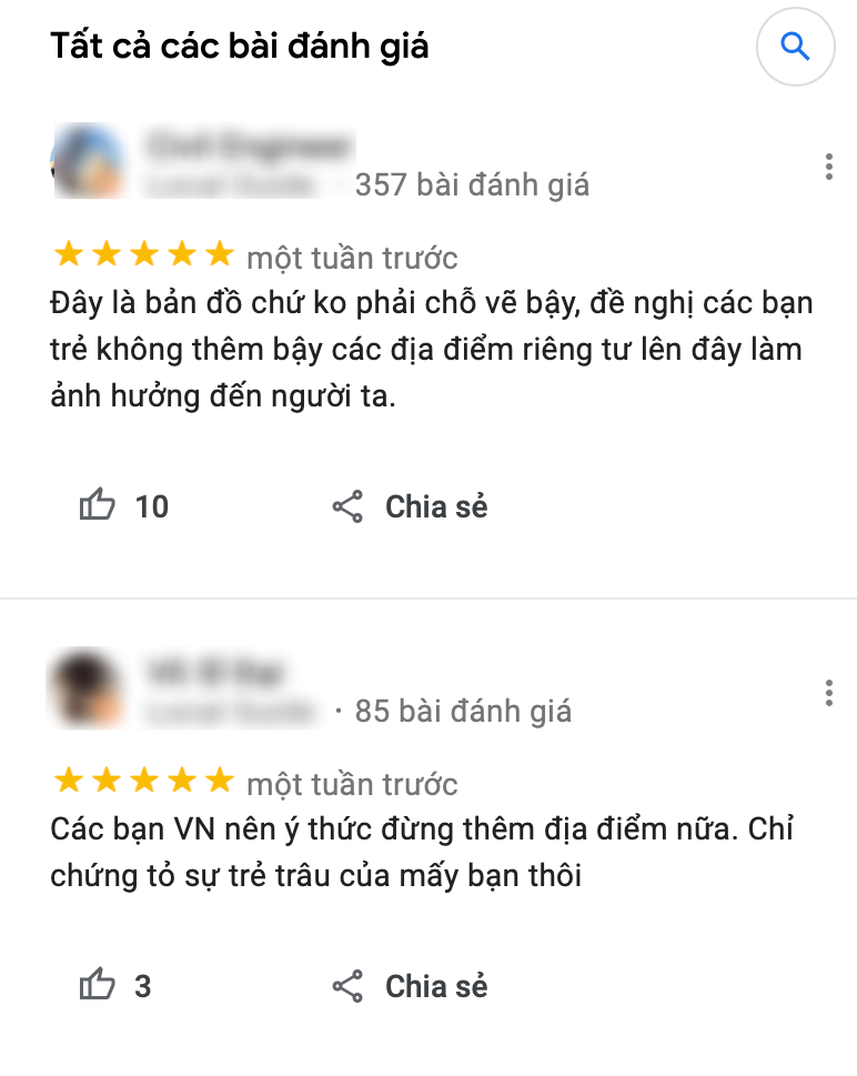 Dân mạng Việt Nam “làm loạn” Google Maps, tạo hàng loạt địa điểm ảo ở hồ Love Lake Dubai ảnh 3