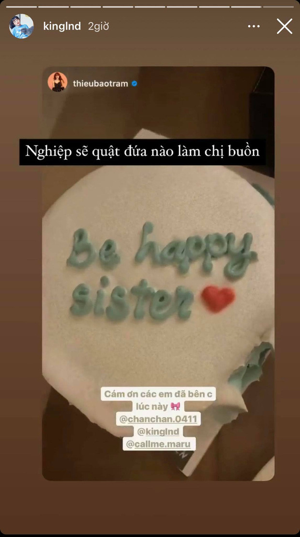 Linh Ngọc Đàm bức xúc lên tiếng về story gây ồn ào, tiết lộ mối quan hệ với Thiều Bảo Trâm ảnh 1