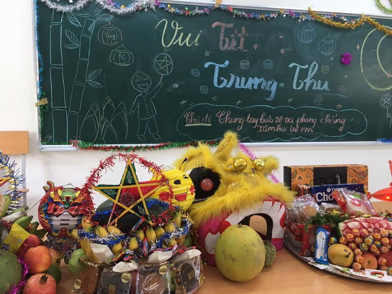 Đến trường mùa Tết Trung Thu: Không khí rộn ràng tới từng ngóc ngách của lớp học ảnh 4