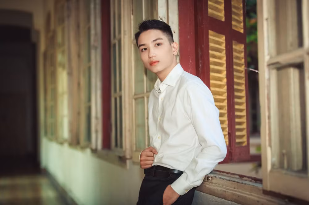 Cậu bạn điển trai Việt Hoàng đạt giải Nhất “Nam sinh Thanh lịch” THPT Trần Phú - Hoàn Kiếm ảnh 1