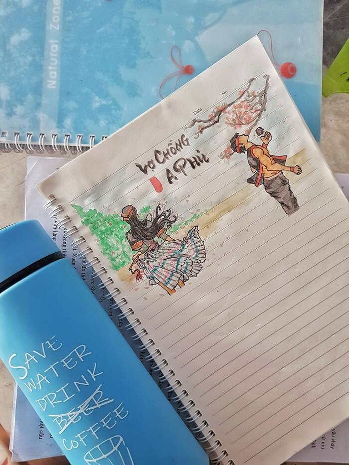 “Xin quỳ” với quyển tập học Văn sáng tạo của teen “Gen Z“: Xem là hết buồn ngủ! ảnh 2