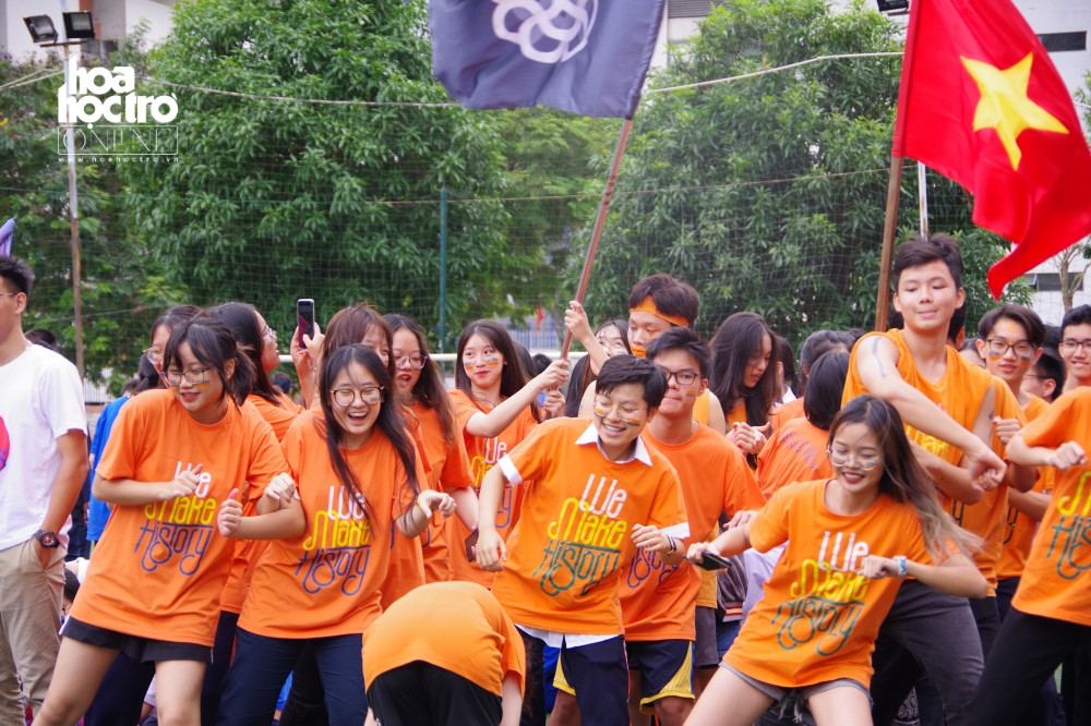 Học sinh trường THPT Hà Nội - Amsterdam cháy hết mình trong Ngày hội Thể thao 2020 ảnh 7