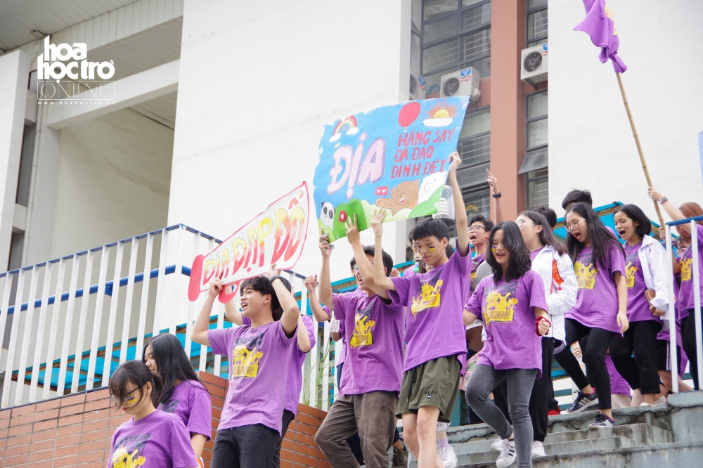 Học sinh trường THPT Hà Nội - Amsterdam cháy hết mình trong Ngày hội Thể thao 2020 ảnh 4