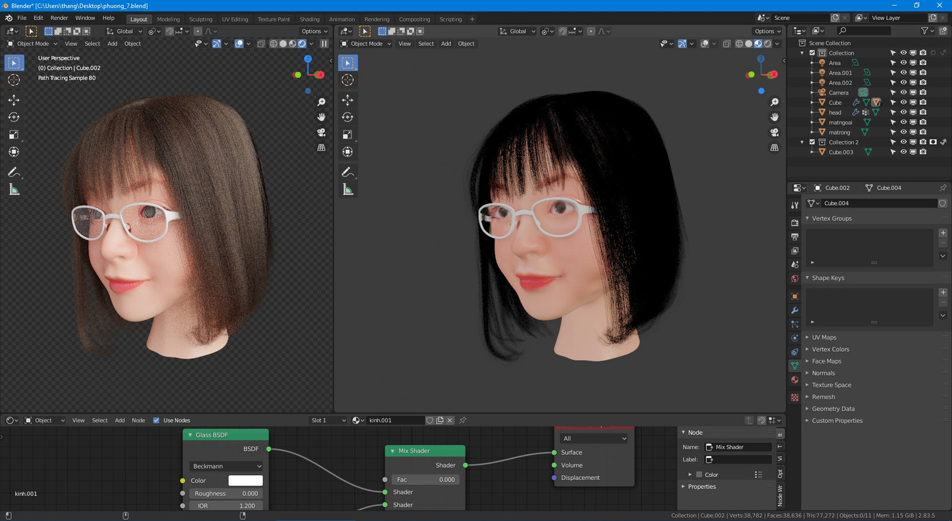 Suốt ngày bị chê “ế”, anh chàng chế tạo “người yêu” bằng đồ họa 3D nhìn như thật ảnh 3