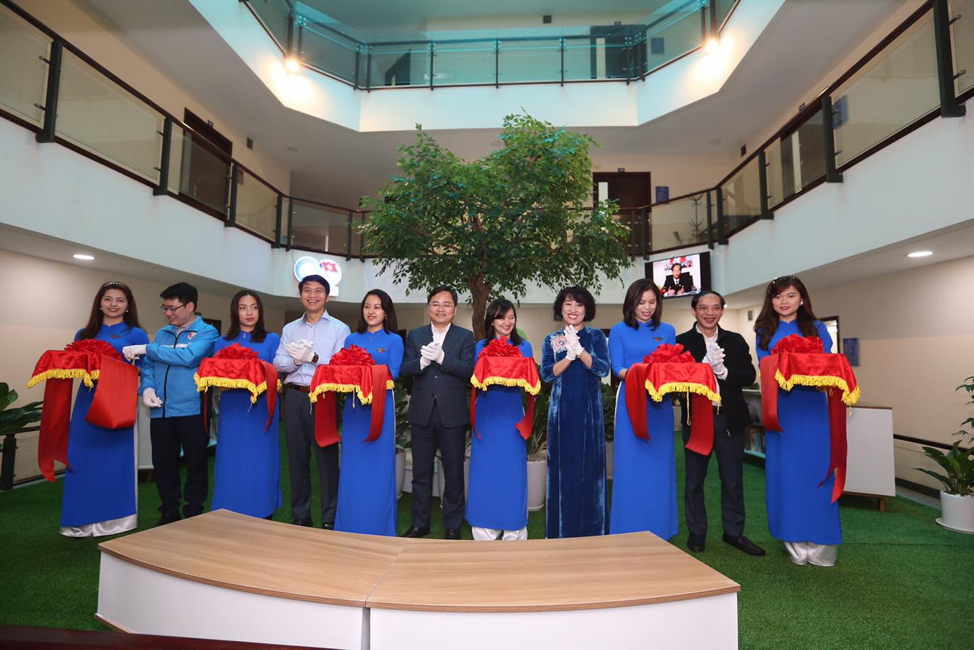 Cơ quan TƯ Đoàn khánh thành công trình chào mừng 90 năm thành lập Đoàn TNCS Hồ Chí Minh ảnh 3