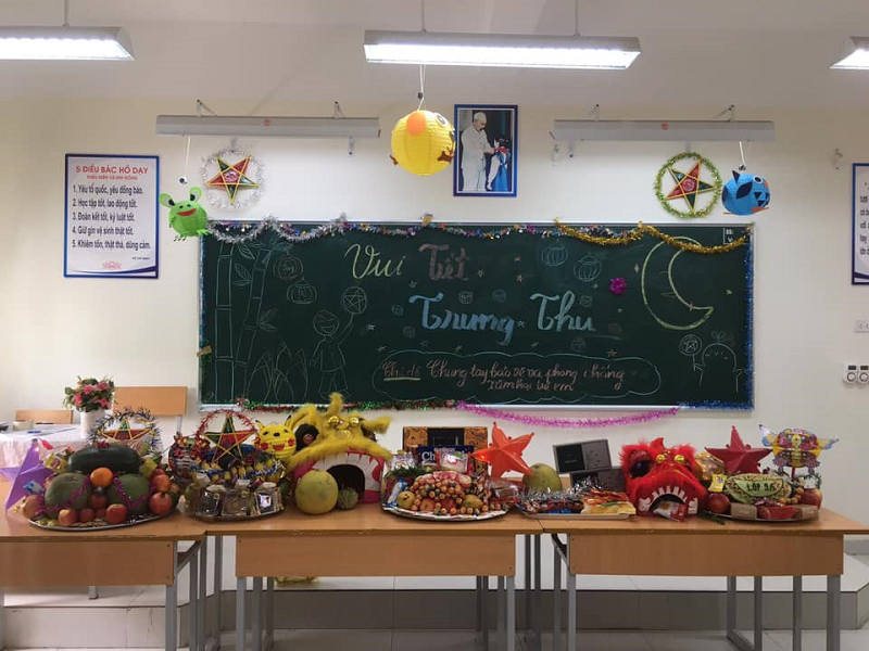 Đến trường mùa Tết Trung Thu: Không khí rộn ràng tới từng ngóc ngách của lớp học ảnh 5