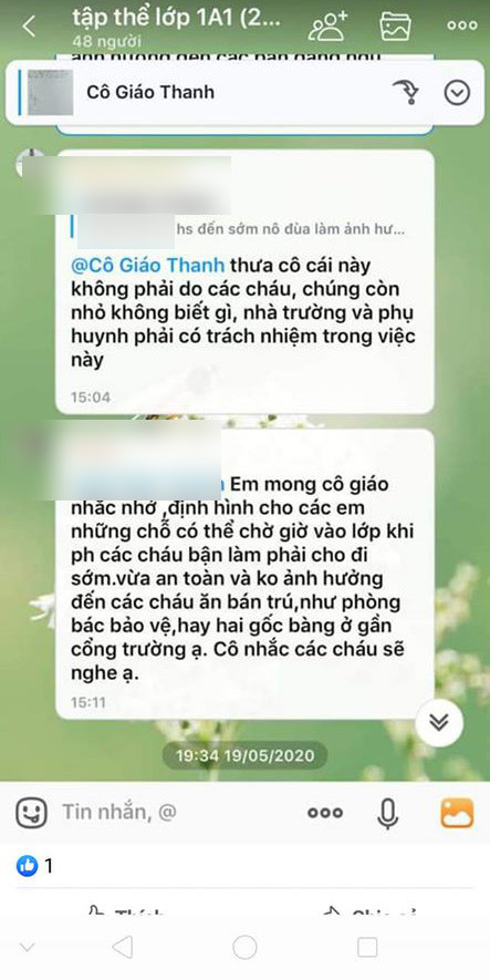Học sinh bị cô giáo chụp ảnh phê bình vì đi học sớm khiến phụ huynh bức xúc ảnh 4