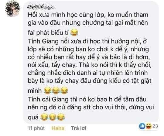 Giang Ơi kể chuyện bị tẩy chay, GVCN và bạn học “phản pháo”, dân mạng tranh cãi nảy lửa ảnh 4