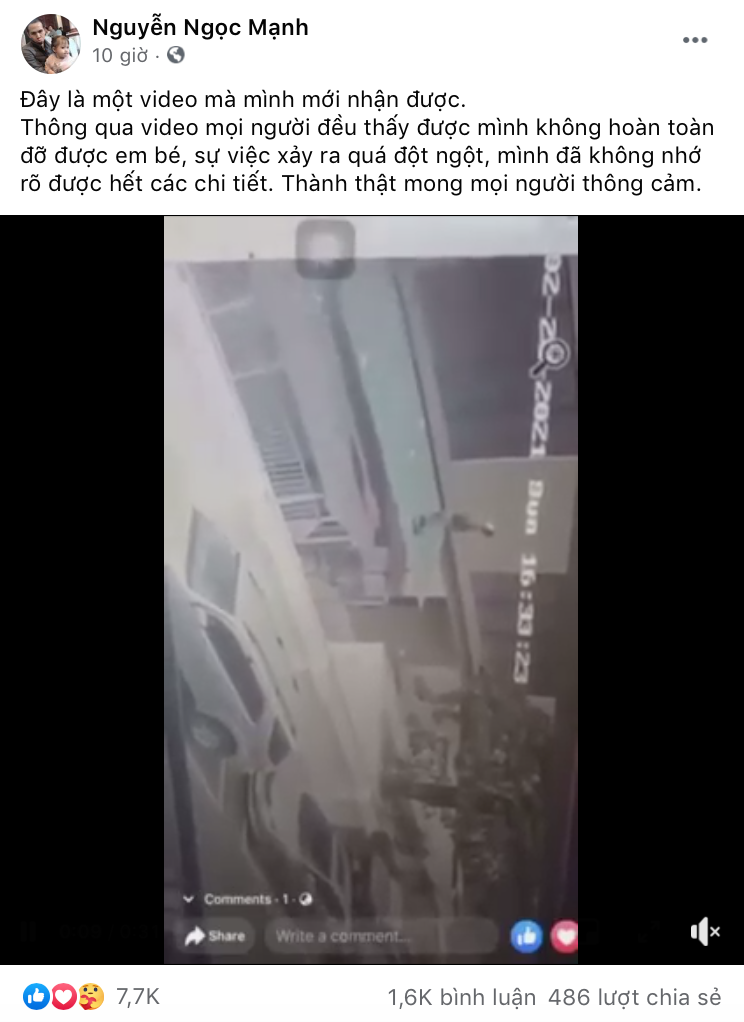 Clip bé gái va chạm khi rơi từ tầng 12: Nếu anh Mạnh không xuất hiện kịp thì sẽ thế nào? ảnh 2