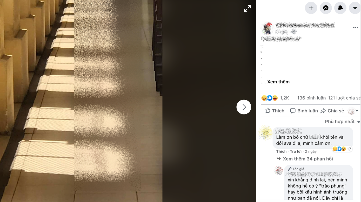 Vì sao bức ảnh chụp bóng nắng này lại khiến nhiều học sinh trường chuyên bức xúc? ảnh 1